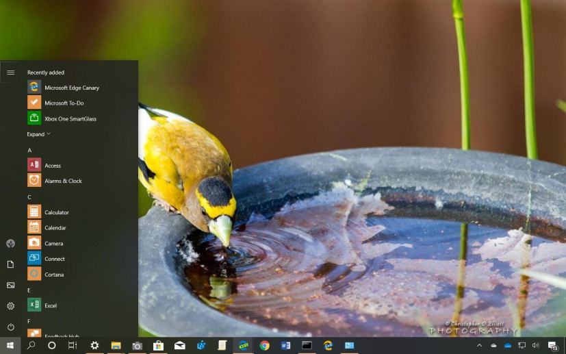Pacific Northwest Birds theme