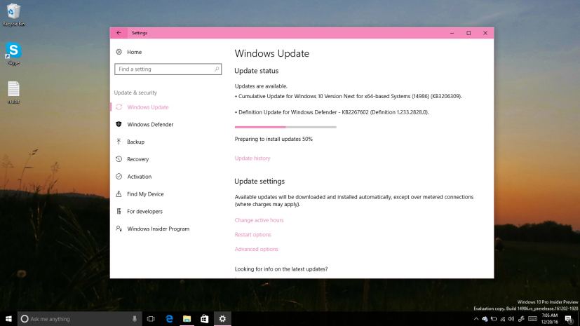 KB3206309 for Windows 10 Creators Update